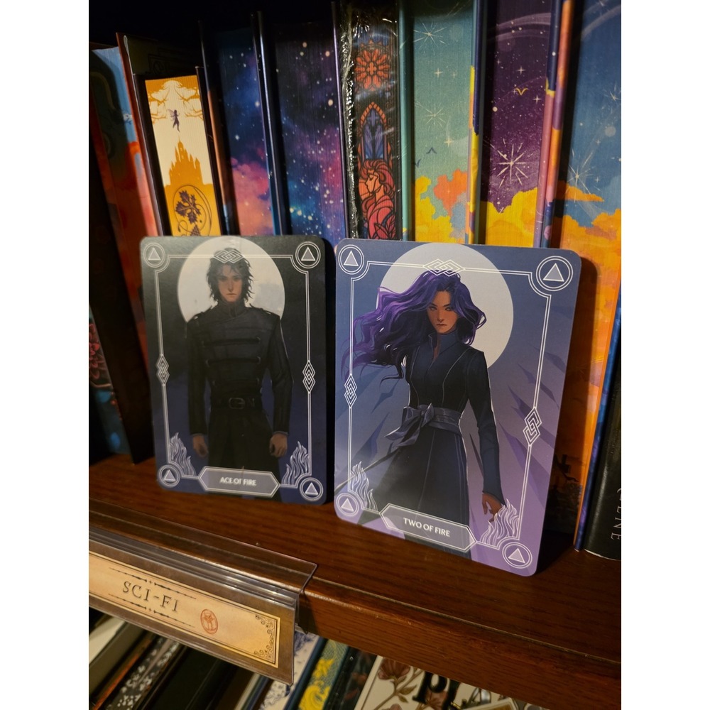 FairyLoot Tarot Cards Storm Breaker Nisha J Tuli‎ Ace of Fire Two of Fire